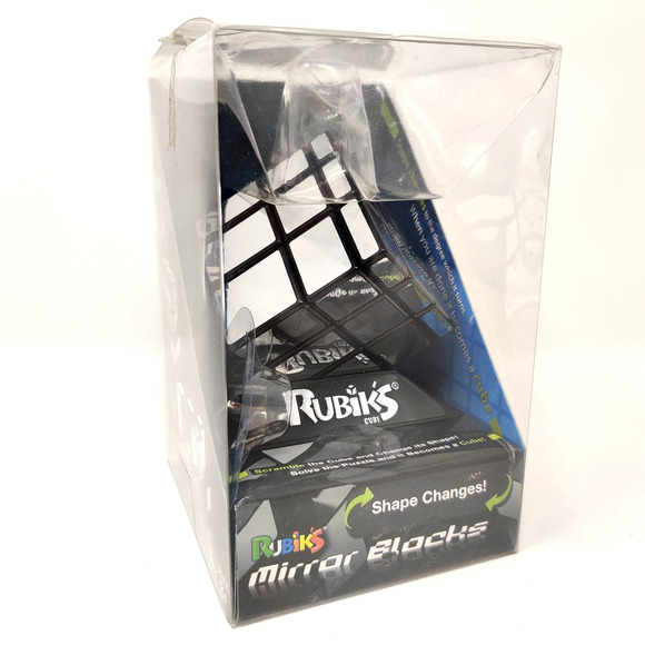 Rubiks Cube Mirror Blocks Edition Puzzle Game 2010 Winning Moves 8+ NOB Rare HTF - Picture 3 of 14